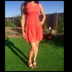Coral Summer Dress