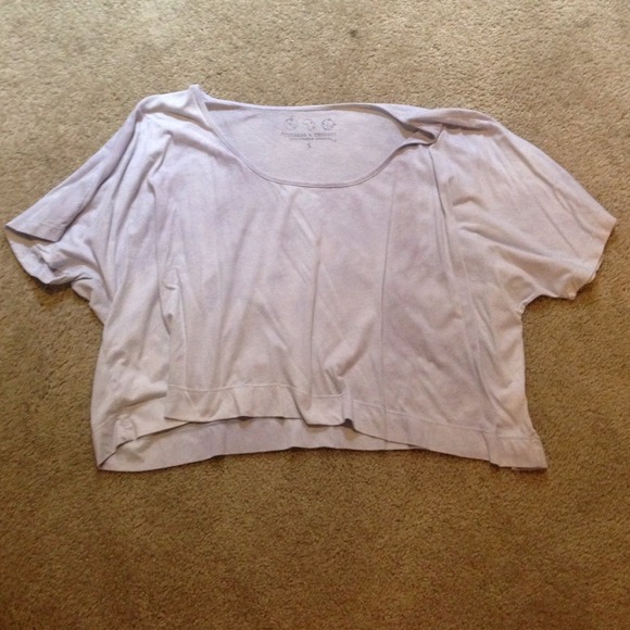 Off the shoulder crop top