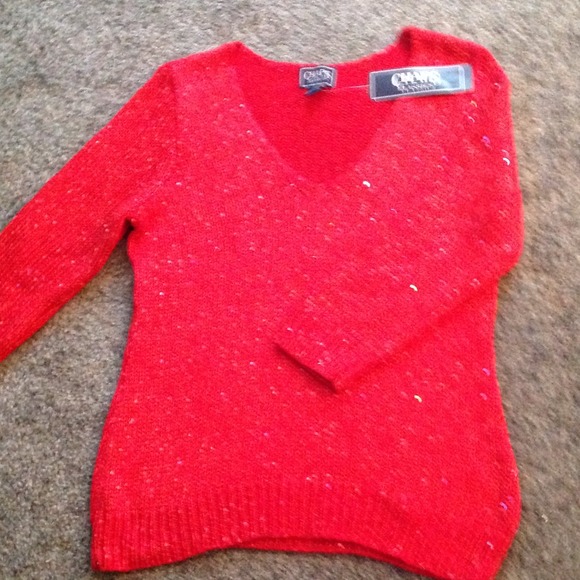 Chaps Ralph Lauren Red Sparkle NWT 🍒66% off🍒