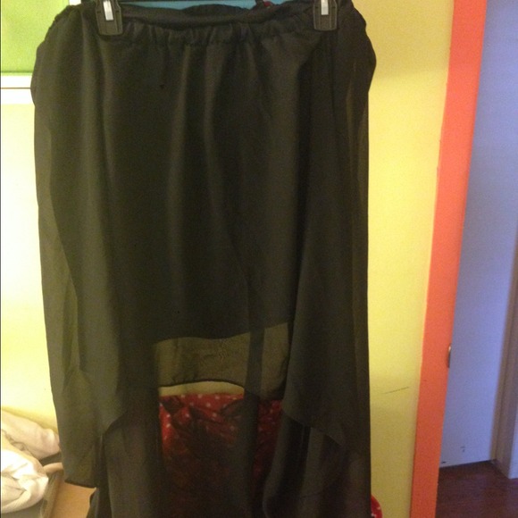 High low skirt