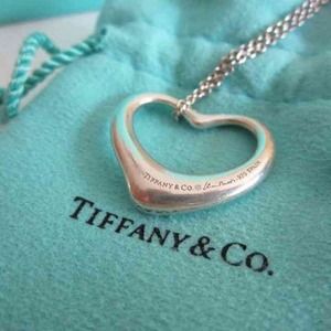 REDUCED - Tiffany & Co. Open Heart Necklace