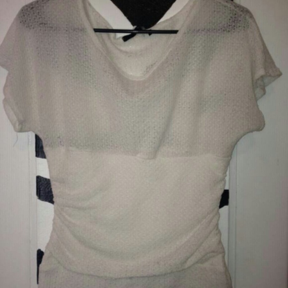 White Knit Shirt