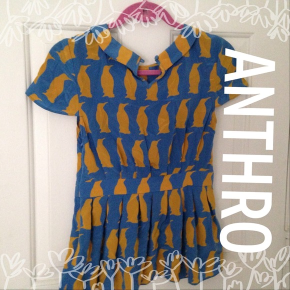 Anthropologie Penguin Top XS