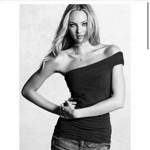 Vs one shoulder top bra top