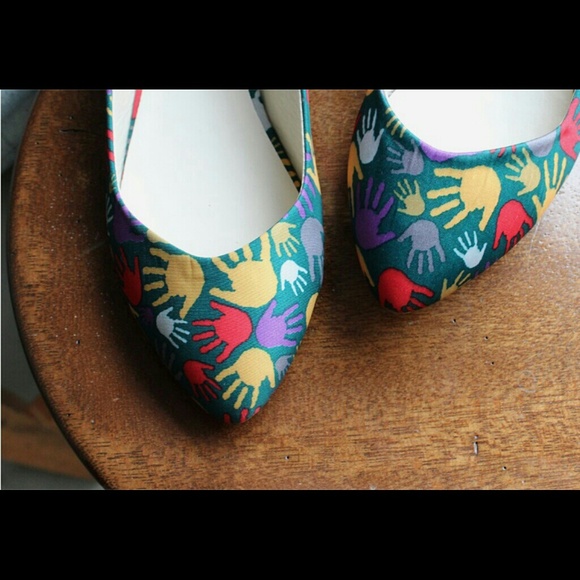 [US6, 7]  fabric flat shoes - Picture 4 of 4