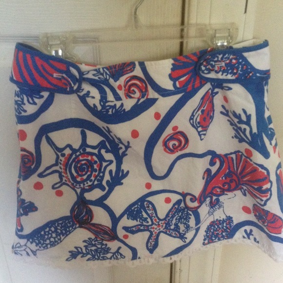 Lilly Pulitzer skirt/skort 0 - Picture 2 of 2