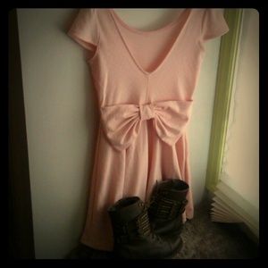 Bow Back Skater Dress