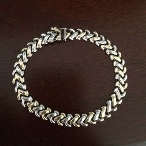Gold/silver bracelet