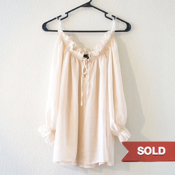 SOLD🍀 H&M Conscious Exclusive Chiffon Blouse