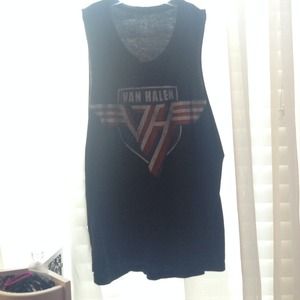 Van halen muscle tee