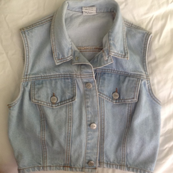 Vintage bongo denim vest