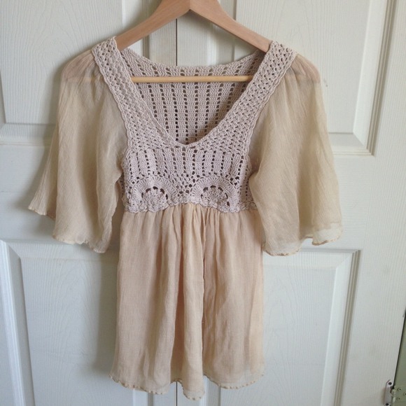 Beige top