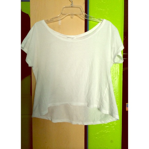 White Crop Top