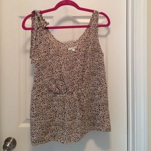 Leopard print tank