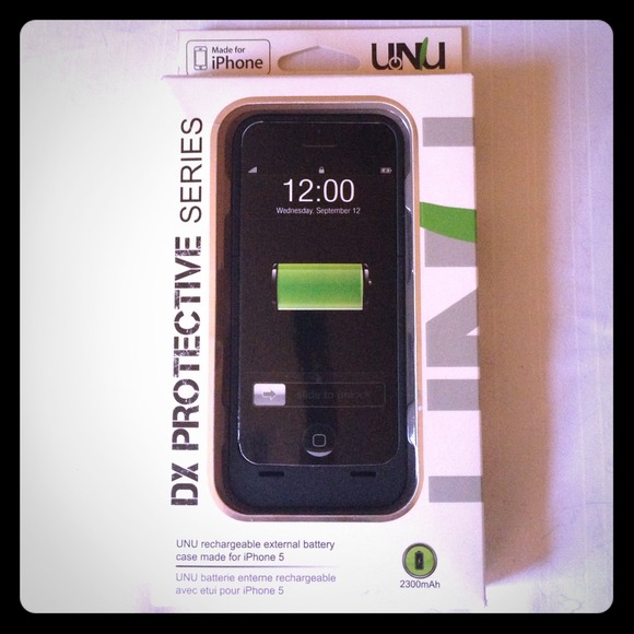 NEW uNu Power DX Protective Battery Case iPhone 5 - Picture 1 of 4