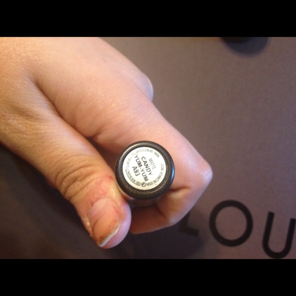 Mac candy yum yum lipstick.