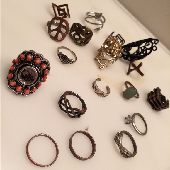 A bunch of rings!