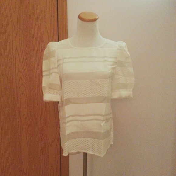 [Every clothes $10now]_white blouse - Picture 3 of 4