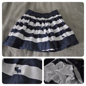 Abercrombie & Fitch Evette Striped Mini Skirt