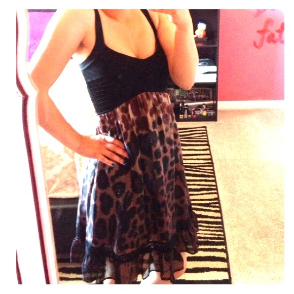 ⭐️SALE⭐️bebe cheetah dress