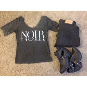 Urban Outfitters Noir Top