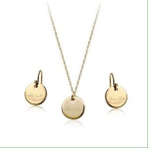 Necklace and Earrings set.