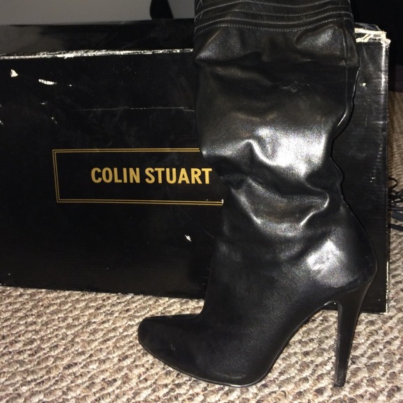 Colin Stuart high black boots