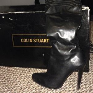 Colin Stuart high black boots
