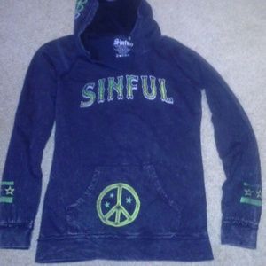 Womens sinful sweatshirt