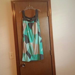 Multicolored Tank Dress (Vintage)