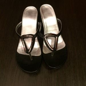 🚫SOLD🚫 bundles for nallu Black and silver sandal