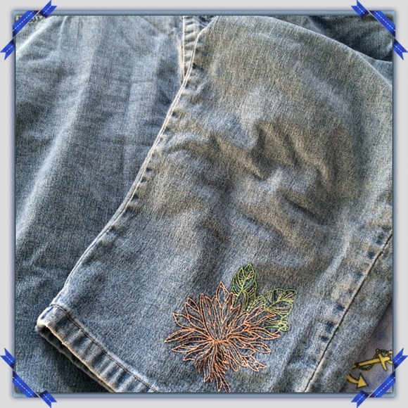 LEE RIDER CAPRI JEANS