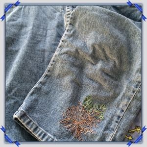 LEE RIDER CAPRI JEANS