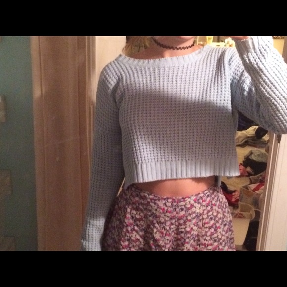Cropped sweater