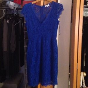 Royal blue cocktail dress!