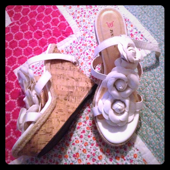 Beautiful wedges. Never worn.