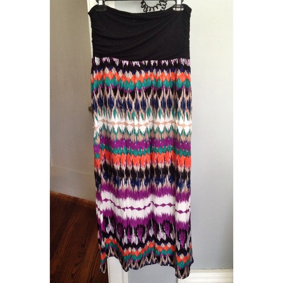 Aztec Maxi Dress/Skirt - Picture 2 of 4
