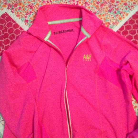 A&F workout jacket