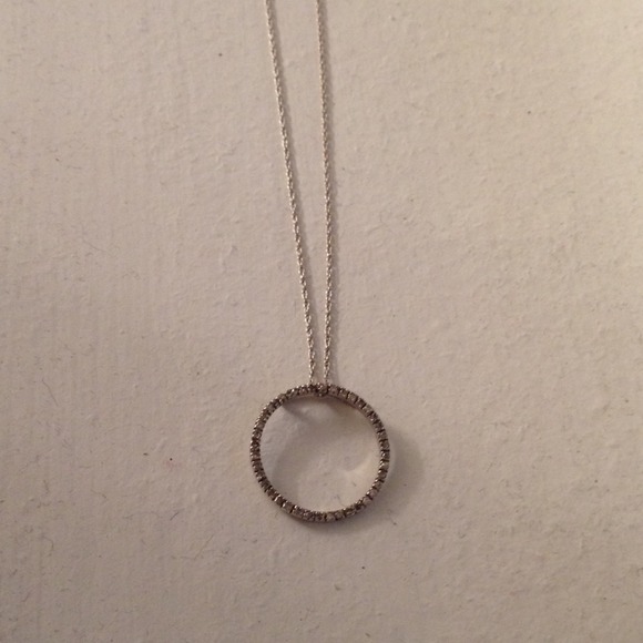 White gold and diamond necklace from helzburg