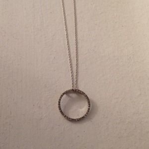 White gold and diamond necklace from helzburg