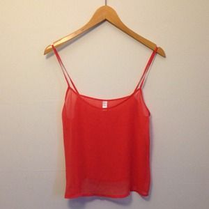 American Apparel Chiffon Camisole