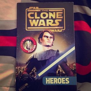 The clone wars HEROES and VILLAINS  BOOK