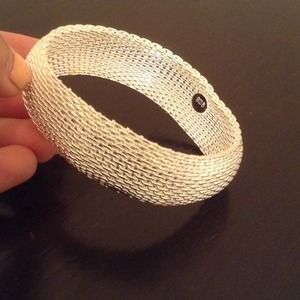 💥Sterling silver all Mesh bangle bracelet!💥