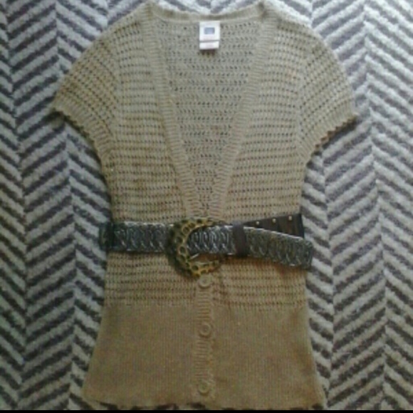 Gold Cardigan