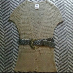 Gold Cardigan