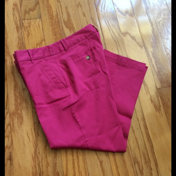 Pink Charter Club Capris