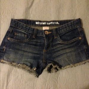 Denim shorts