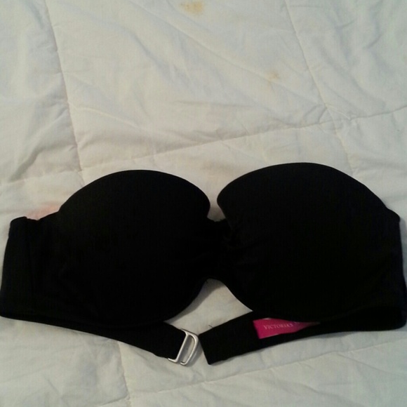 Victoria Secret black bandeau bikini top - Picture 1 of 3