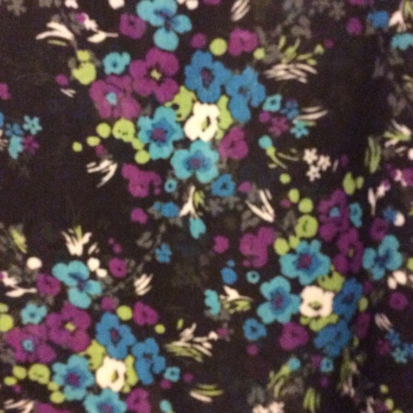 🚫SOLD💗 Sheer Chiffon top with open back 💗 - Picture 3 of 4