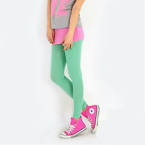 Everything must go_band skinny pants leggings - Picture 2 of 4